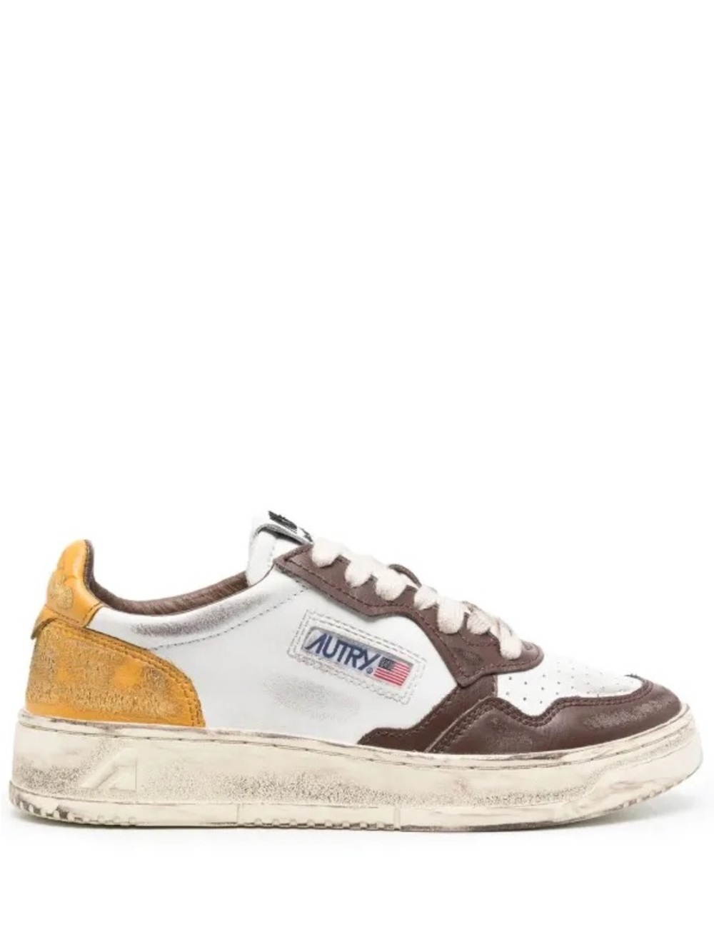 AUTRY Retro Leather Medalist Low-Top Sneakers, 39